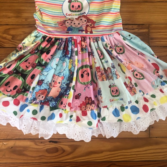 Cocomelon twirl dress NWT various sizes 😍😻 - Picture 2 of 5